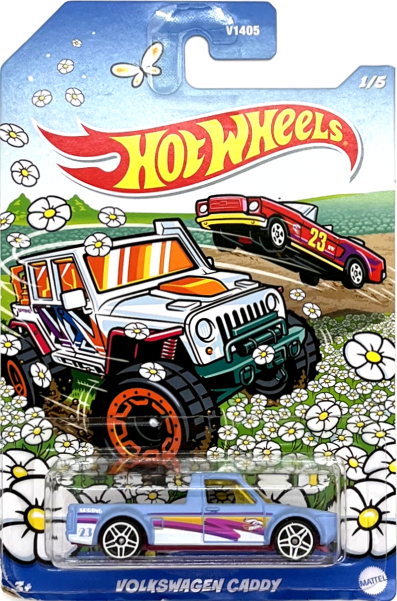 HOT WHEELS - Volkswagen Caddy LightBlue (E3)
