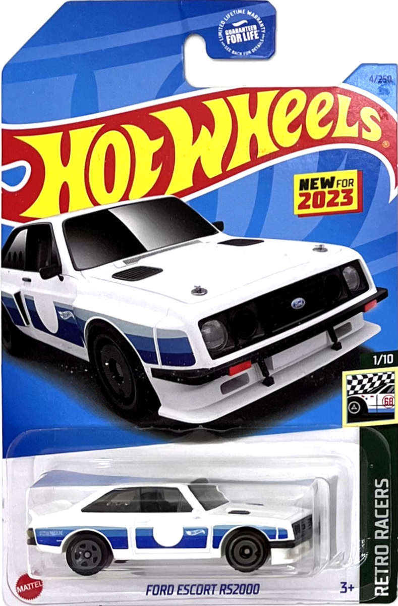HOT WHEELS - Ford Escort RS2000 White (E4)
