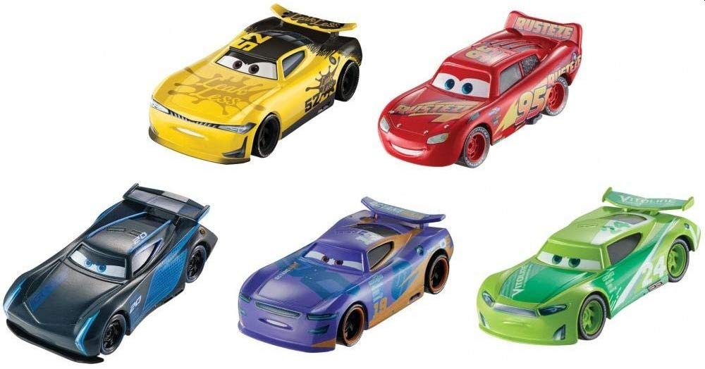 Cars 3 (Auta 3) - 5pack Piston Cup Race II