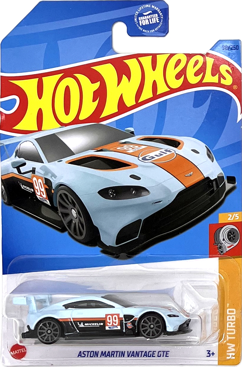 HOT WHEELS - Aston Martin Vantage GTE LightBlue (E4)
