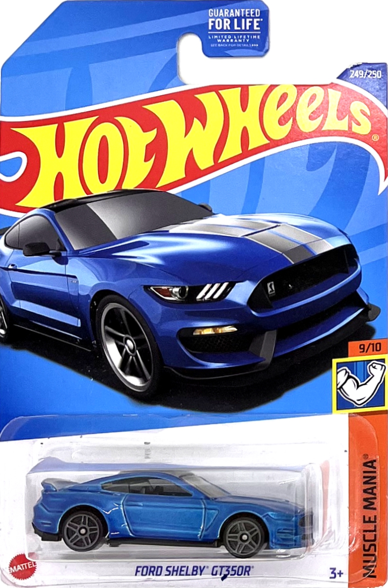 HOT WHEELS - Ford Shelby GT350R Blue (E4)