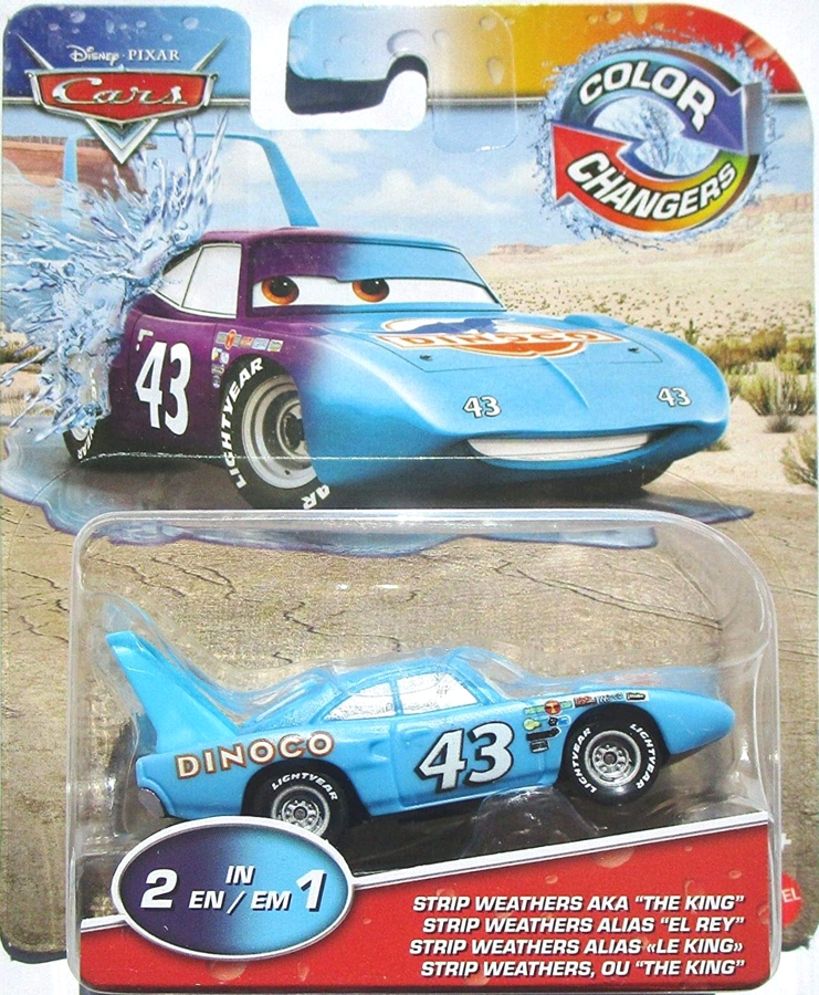 Cars (Auta) - Color Changers King (měnící barvu)