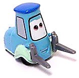 Cars (Auta) - 4pack Luigi + Guido + Lightning McQueen + Doc Hudson