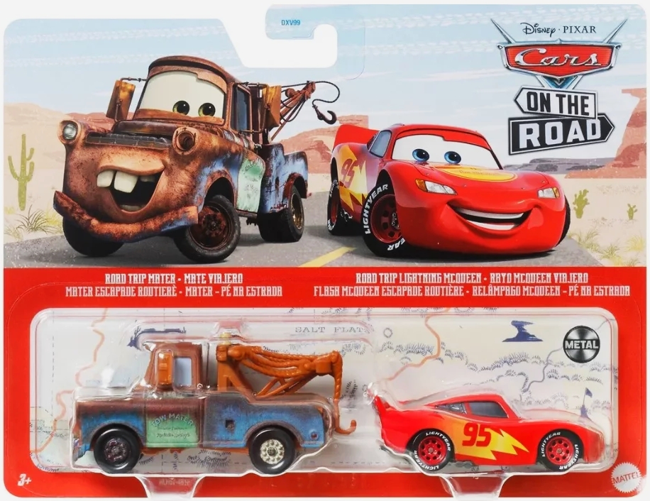 Cars (Auta) - Road Trip Mater + Road Trip Lightning McQueen