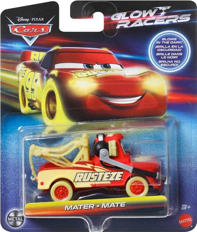 Cars (Auta) - Mater (Burák) - Glow Racers (svítí ve tmě)