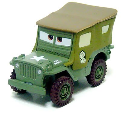 Cars 4pack Sarge+Sally+Ramone Purple+Mater