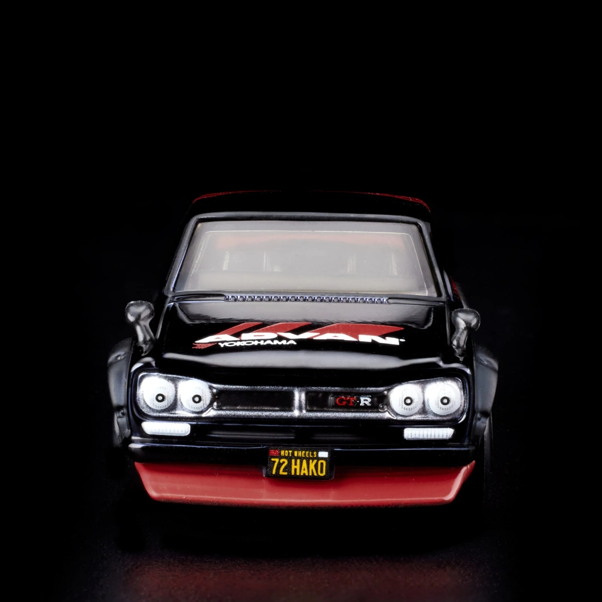 Hot Wheels - RLC 1972 Skyline H/T 2000GT-R - Black-Red