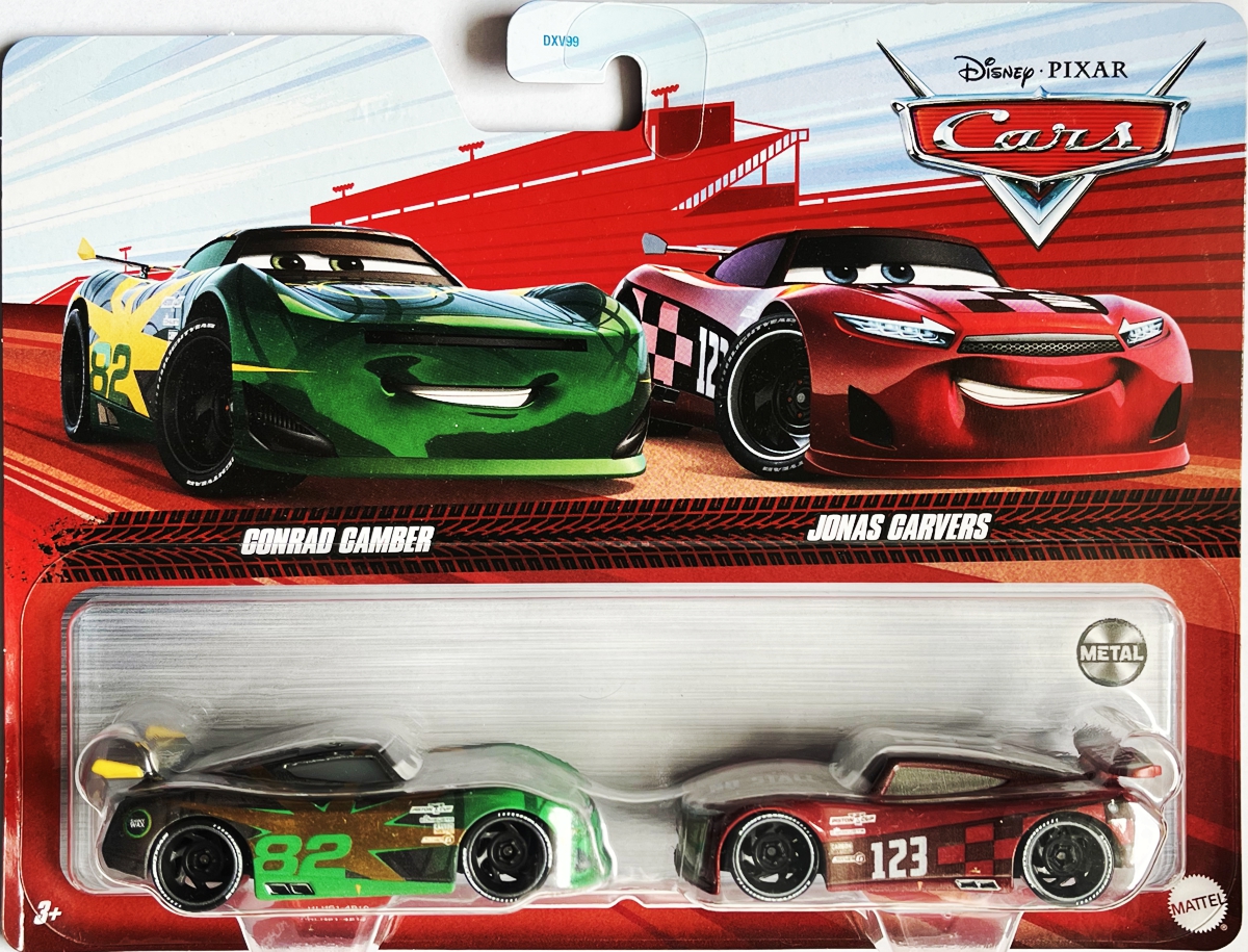 Cars (Auta) - Conrad Camber Nr. 82 + Jonas Carvers Nr. 123