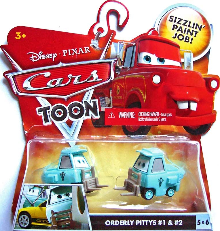 Cars Toon (Auta - Burákovy povídačky) - Orderly Pittys #1 & #2