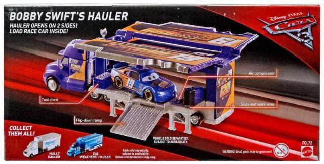 Cars 3 (Auta 3) - Bobby Swift´s Hauler (délka cca 23 cm)