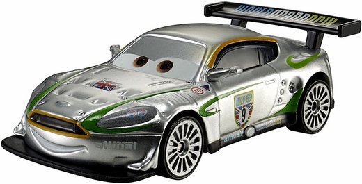 Cars 2 (Auta 2) - Nigel Gearsley Silver Metallic Finish