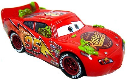 Cars (Auta) - Cactus Lightning McQueen (Blesk s kaktusy na kapotě) Walmart series