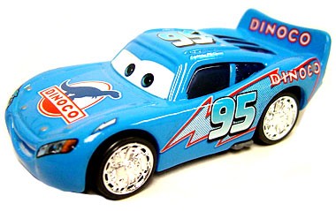 Cars (Auta) - Bling Bling McQueen (Blesk Dinoco) Supercharged