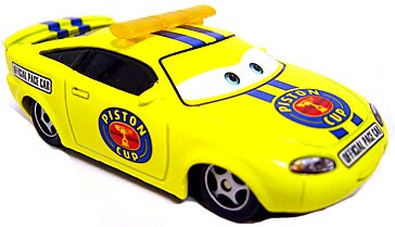 Cars (Auta) - Charlie Checker (žluté majáčky) - Race O Rama