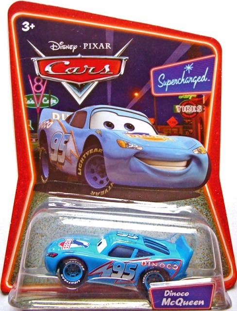 Cars (Auta) - Dinoco Lightning McQueen (Blesk Dinoco) Supercharged