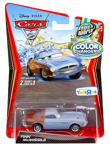 ** SUPER BOMBA ** Cars 2 Color Changers Finn McMissile