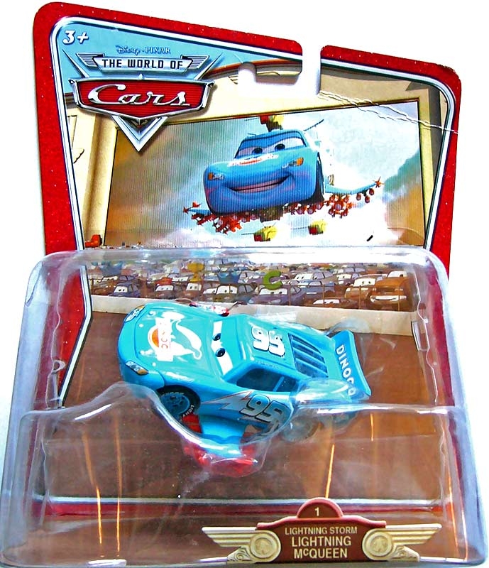 Cars Deluxe (Auta) - Storm Lightning McQueen - The World Of Cars