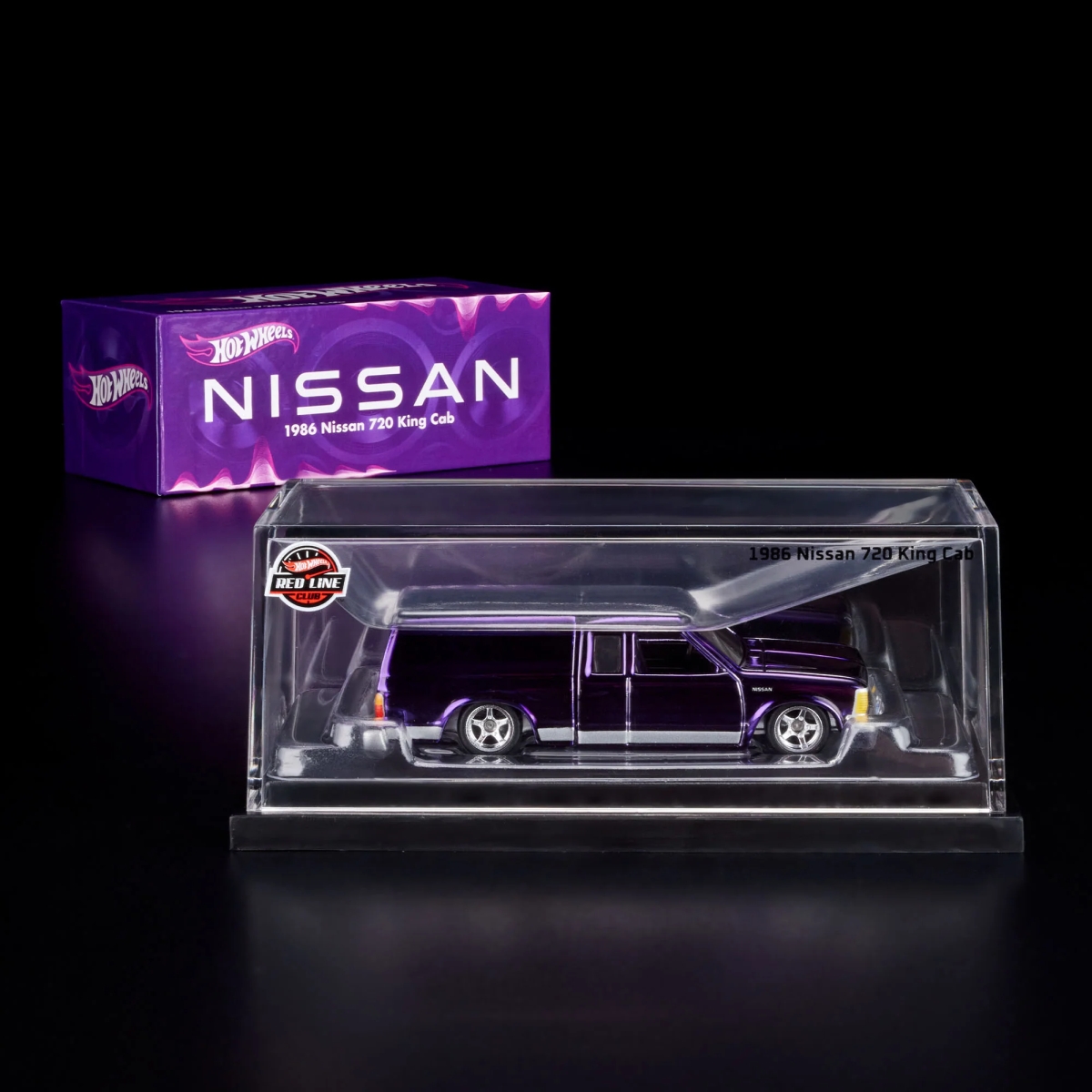 Hot Wheels - RLC 1986 Nissan 720 King Cab - Purple HMY26