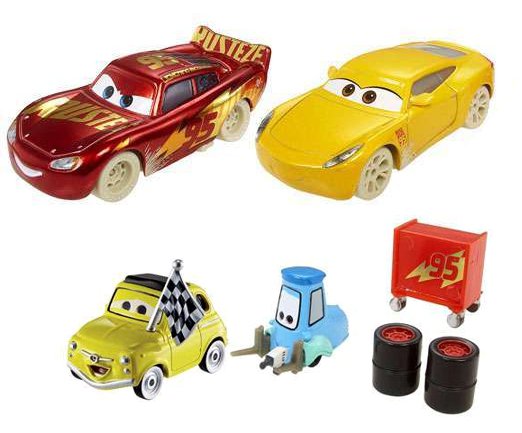 Cars 3 (Auta 3) - 4pack Fireball Beach Race