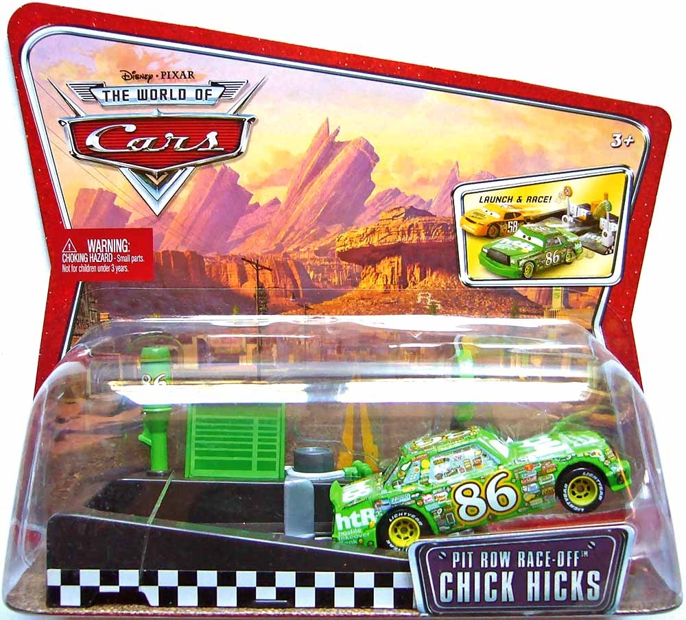 Cars (Auta) - Chick Hicks Pit Row Race-Off - The World of Cars