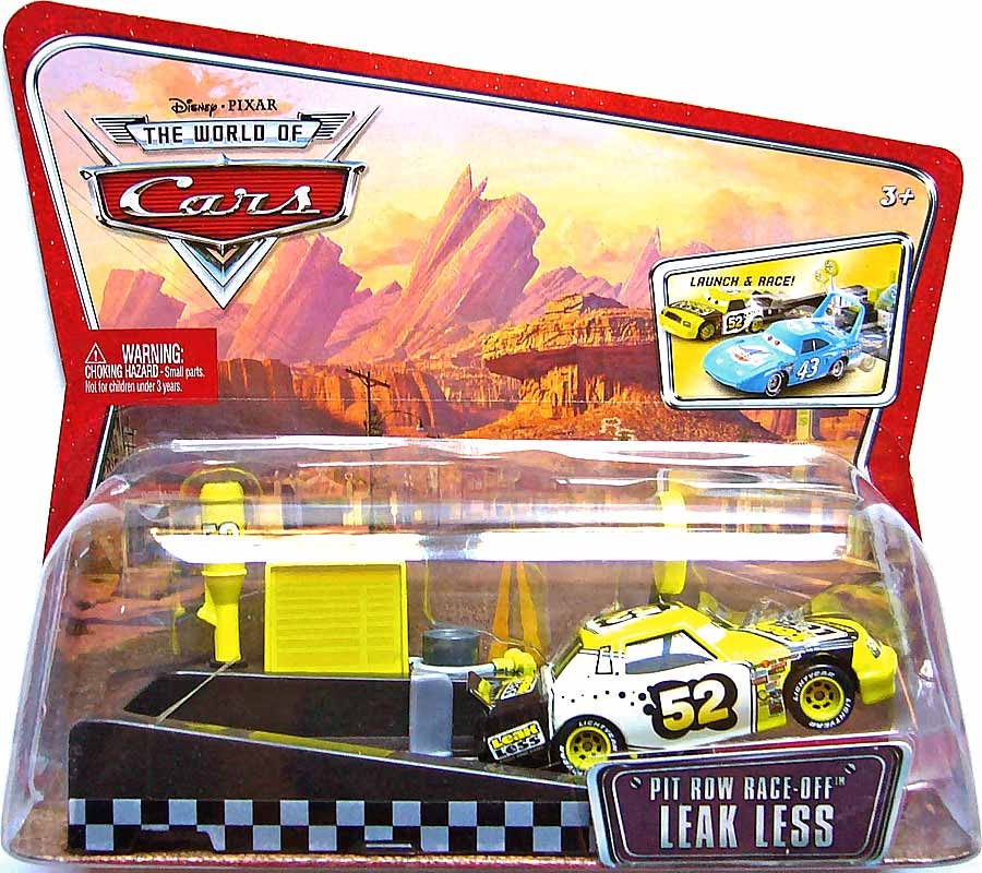 Cars (Auta) - Leak Less Pit Row Race-Off - The World of Cars