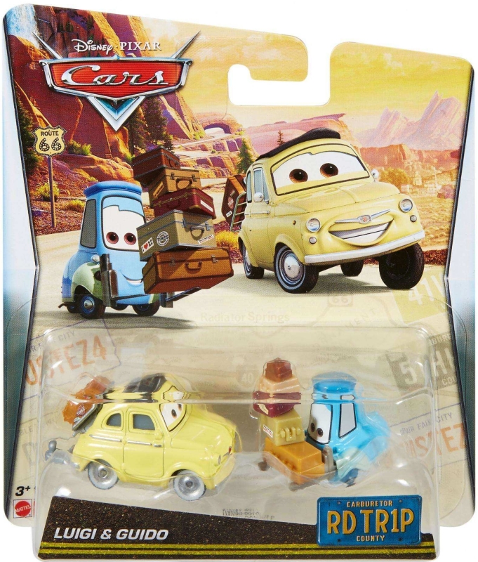 Cars 2 (Auta 2) - Luigi + Guido Road Trip
