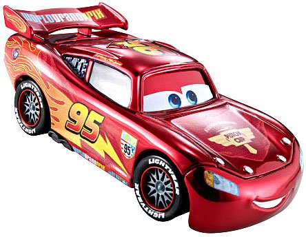 Cars 2 Deluxe - Lightning McQueen with Metallic Finish
