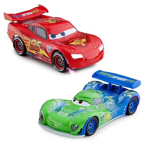 Cars 2 (Auta 2) Lightning McQueen + Carla Veloso - NEON Lights Up