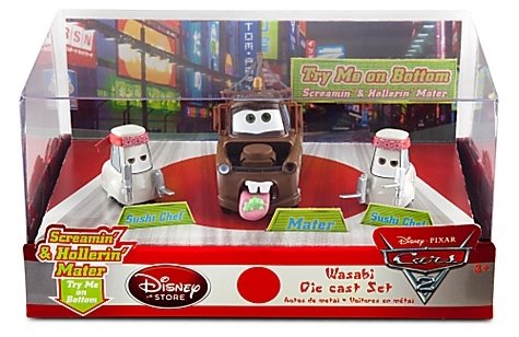 Cars 2 (Auta 2) - Wasabi Set (křičící Burák)