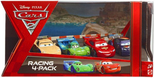 Cars 2 (Auta 2) - Racing 4 pack II.