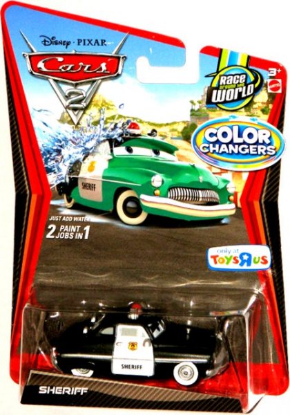 Cars 2 - Color Changers Sheriff