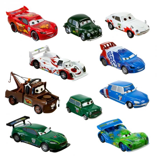 ** SUPER BOMBA ** Cars 2 World Grand Prix - 10pack