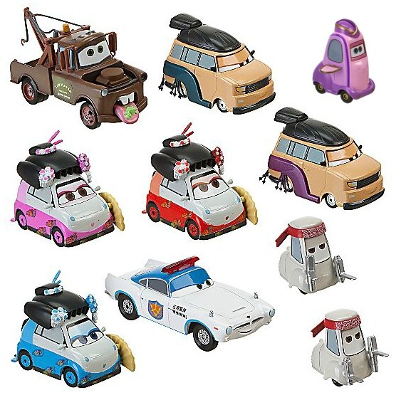 Cars 2 - Traveling Through Tokyo - 10pack