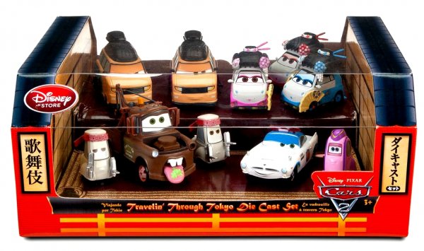 Cars 2 - Traveling Through Tokyo - 10pack