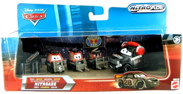 Cars 4pack - Nitroade servisní tým