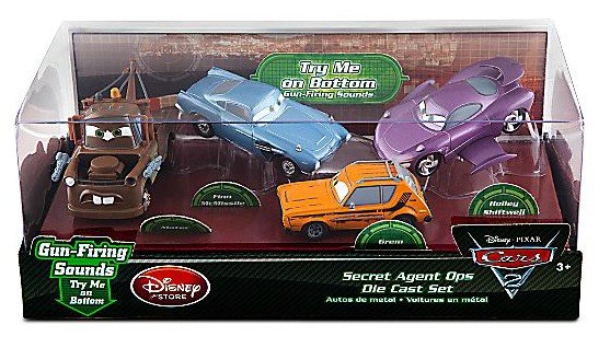 Disney Cars 2 (Auta 2) - Secret Agent Set