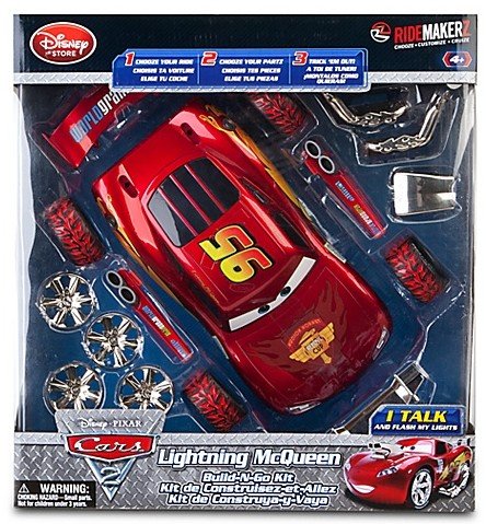 Cars 2 - Lightning McQueen Build-N-Go KIT