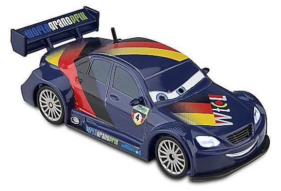 Cars 2 (Auta 2) - 4pack We Light-Up - Lightning McQueen + Nigel + Max + Raoul