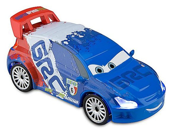 Cars 2 (Auta 2) - 4pack We Light-Up - Lightning McQueen + Nigel + Max + Raoul