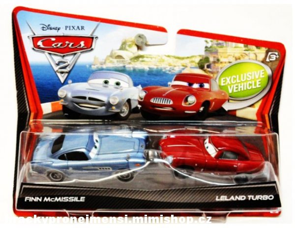 Cars 2 (Auta 2) - Finn McMissile + Leland Turbo