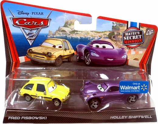 ** NOVINKA ** Cars 2 - Fred Fisbowski + Holley Shiftwell