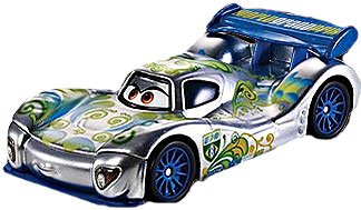 Cars 2 (Auta 2) - Carla Veloso Silver Metallic Finish