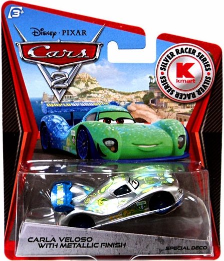 Cars 2 (Auta 2) - Carla Veloso Silver Metallic Finish