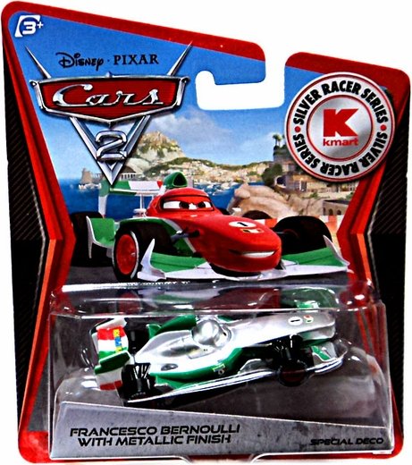 Cars 2 (Auta 2) - Francesco Bernoulli Silver Metallic Finish