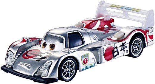 Cars 2 (Auta 2) - Shu Todoroki with Metallic Finish (Silver Racer)