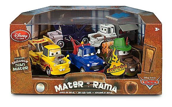 Cars 2 (Auta 2) - Mater RAMA set (5 Buráků)