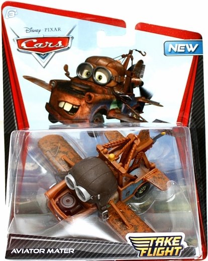 Cars 2 (Auta 2) - Aviator Mater (Take Flight) - výrazně poškozený obal