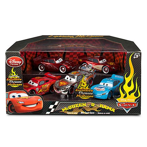 Cars 2 (Auta 2) - McQueen RAMA set (5 Blesků)