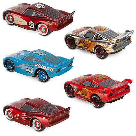 Cars 2 (Auta 2) - McQueen RAMA set (5 Blesků)