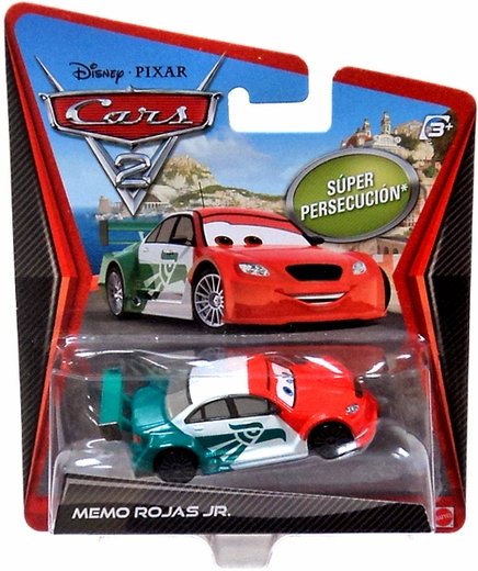 ** EXKLUZIVNÍ SBĚRATELSKÝ MODEL ** CARS 2 - Memo Rojas Junior
